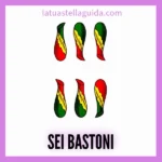 Il significato del sei di bastoni nelle carte napoletane