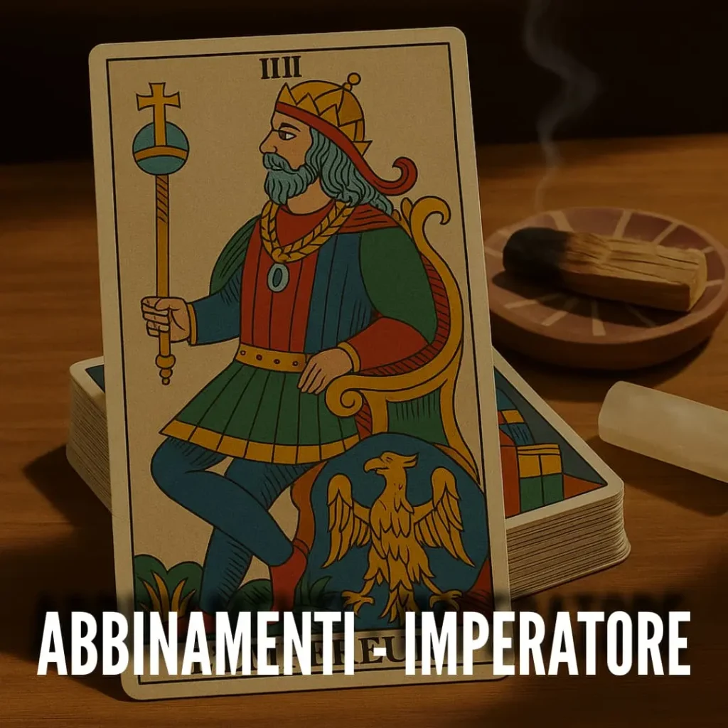 Cosa significa l'imperatore insieme a altre carte dei tarocchi