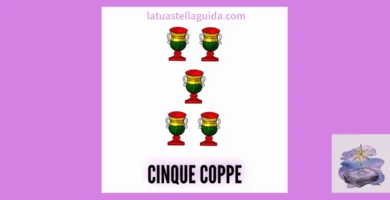 cinque di coppe carte napoletane amore