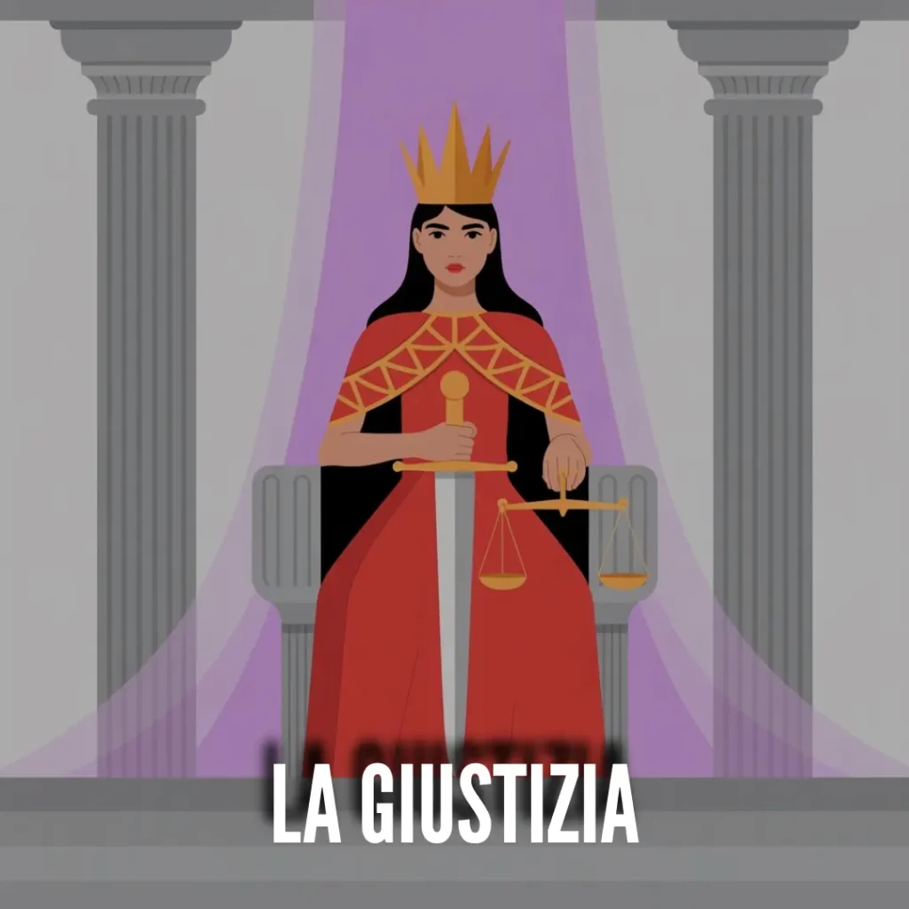 Cosa vuol dire la giustizia dei tarocchi