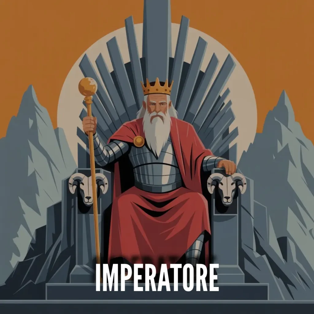 Cosa vuol dire l'imperatore dei tarocchi