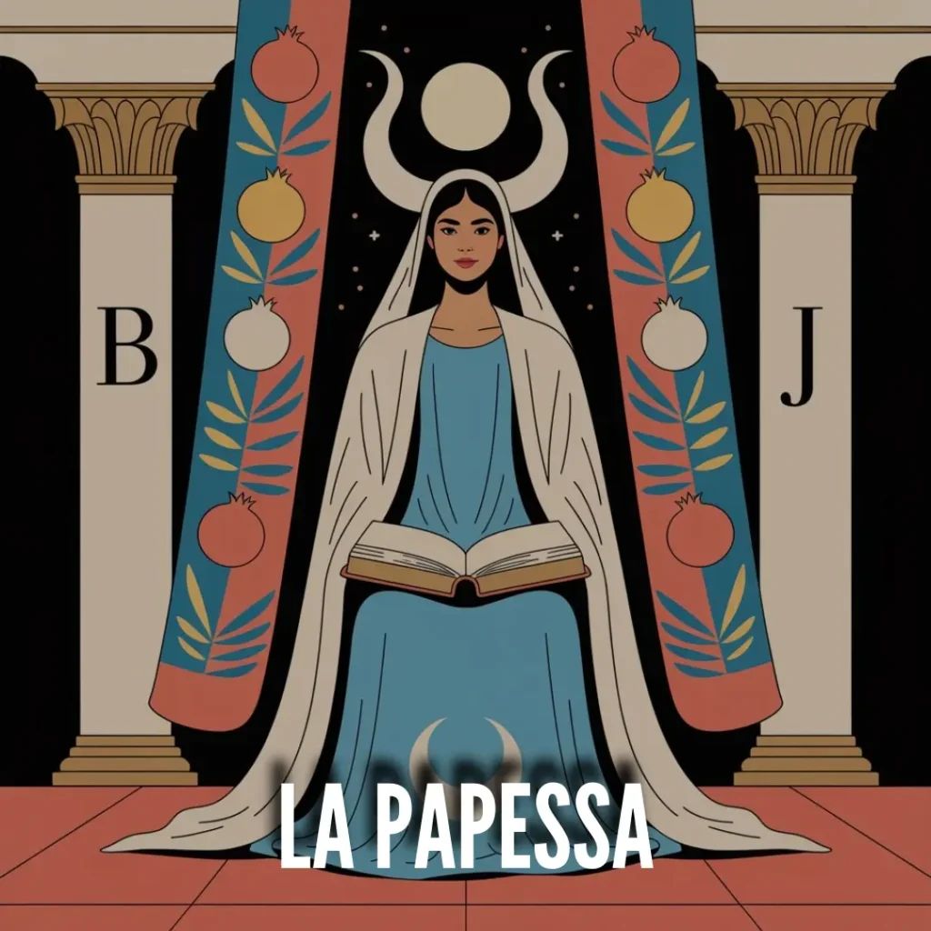 tarocchi la papessa