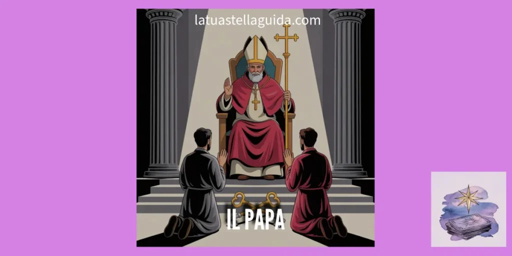 Cosa vuol dire il Papa nei tarocchi?