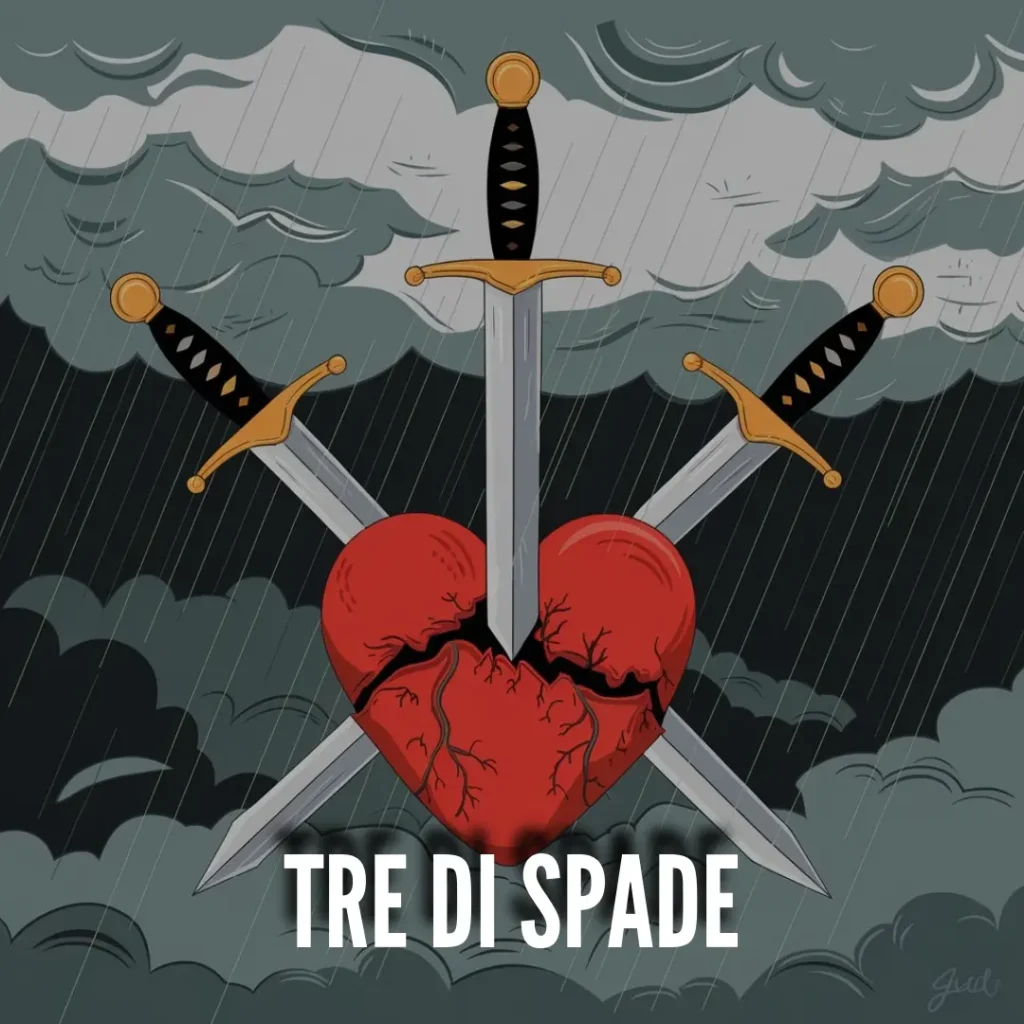 3 di spade in amore tarocchi