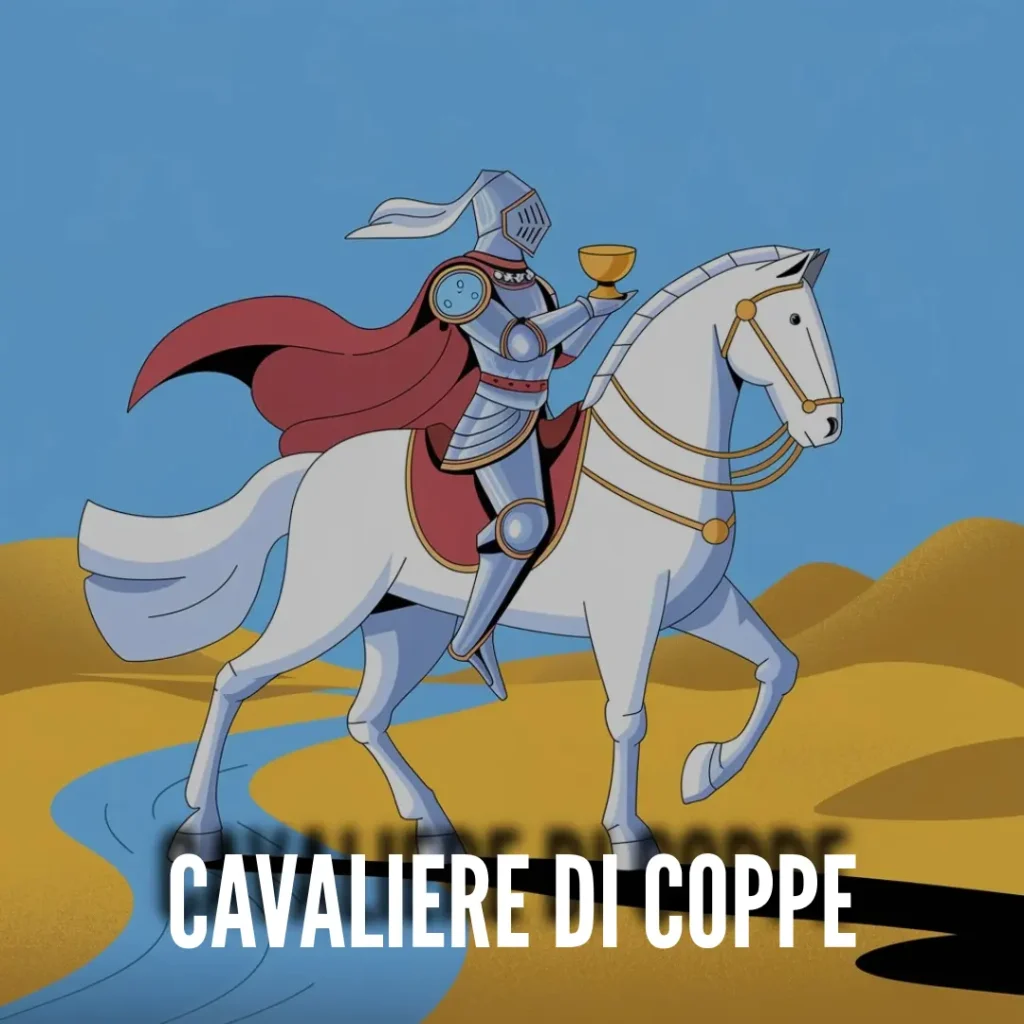 Cavaliere di coppe nei tarocchi