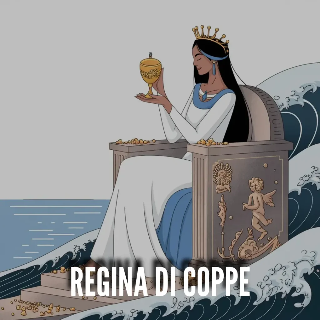 Il significato della regina di coppe in amore tarocchi