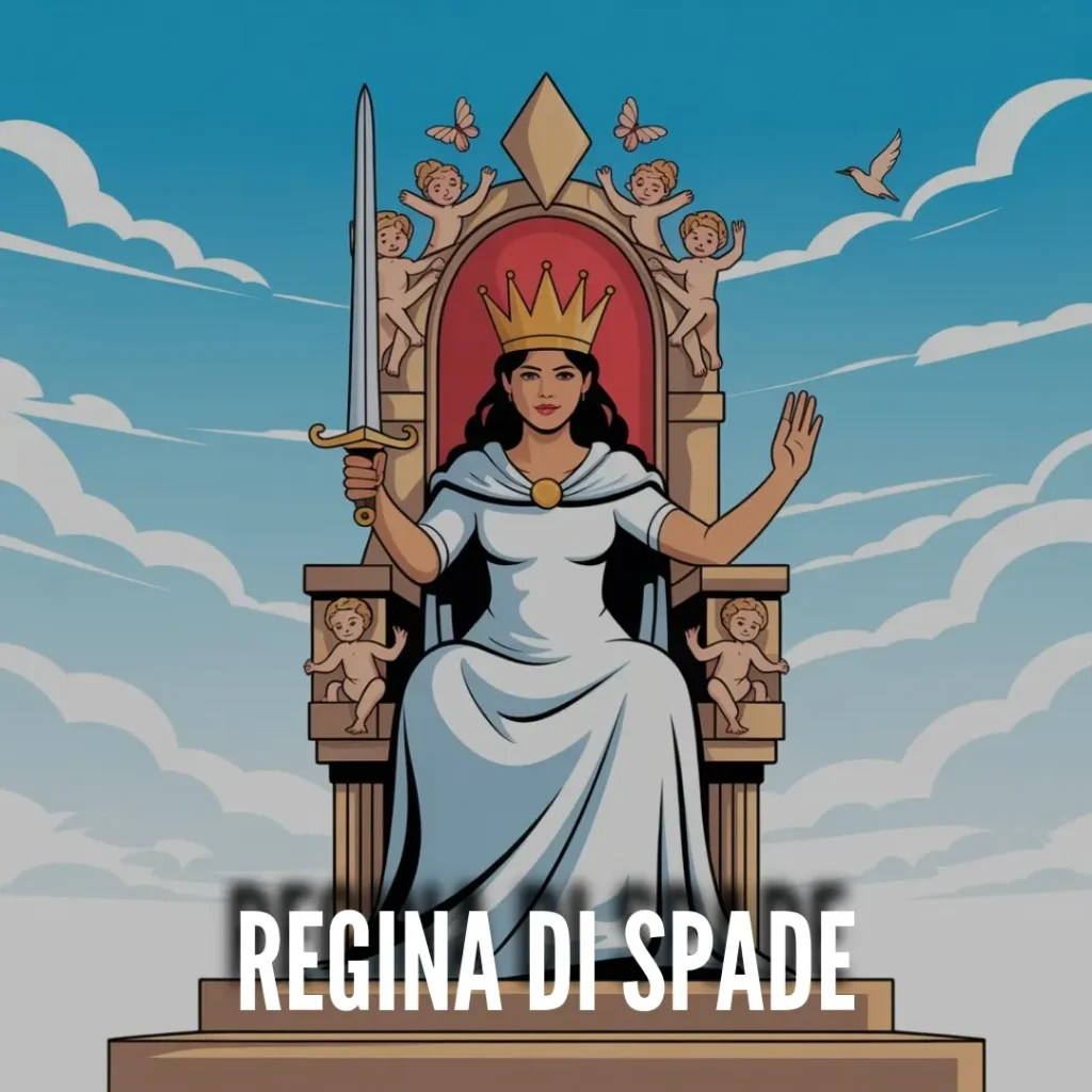 Regina di spade tarocchi in amore