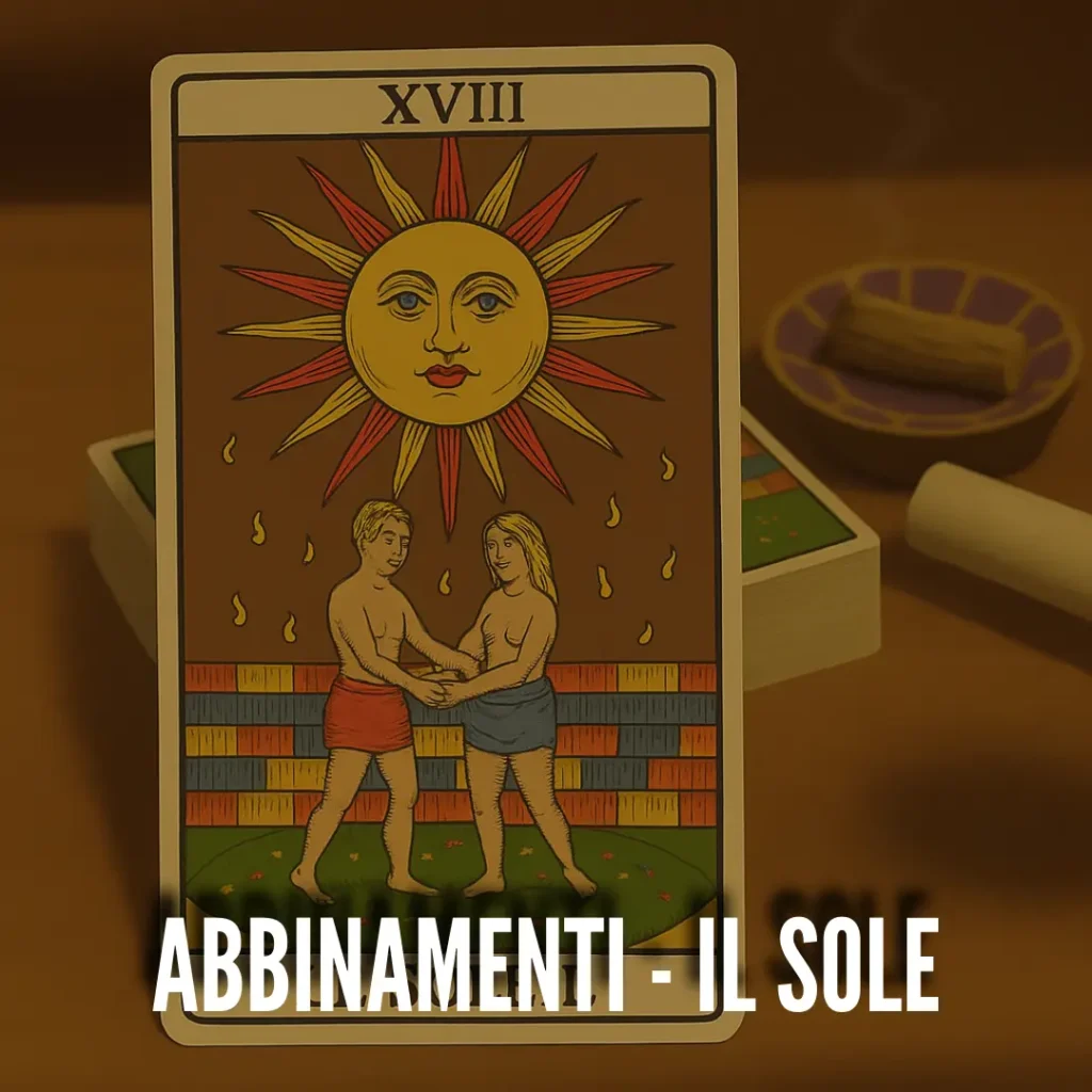 Cosa vuol dire il sole con le altre carte tarocchi