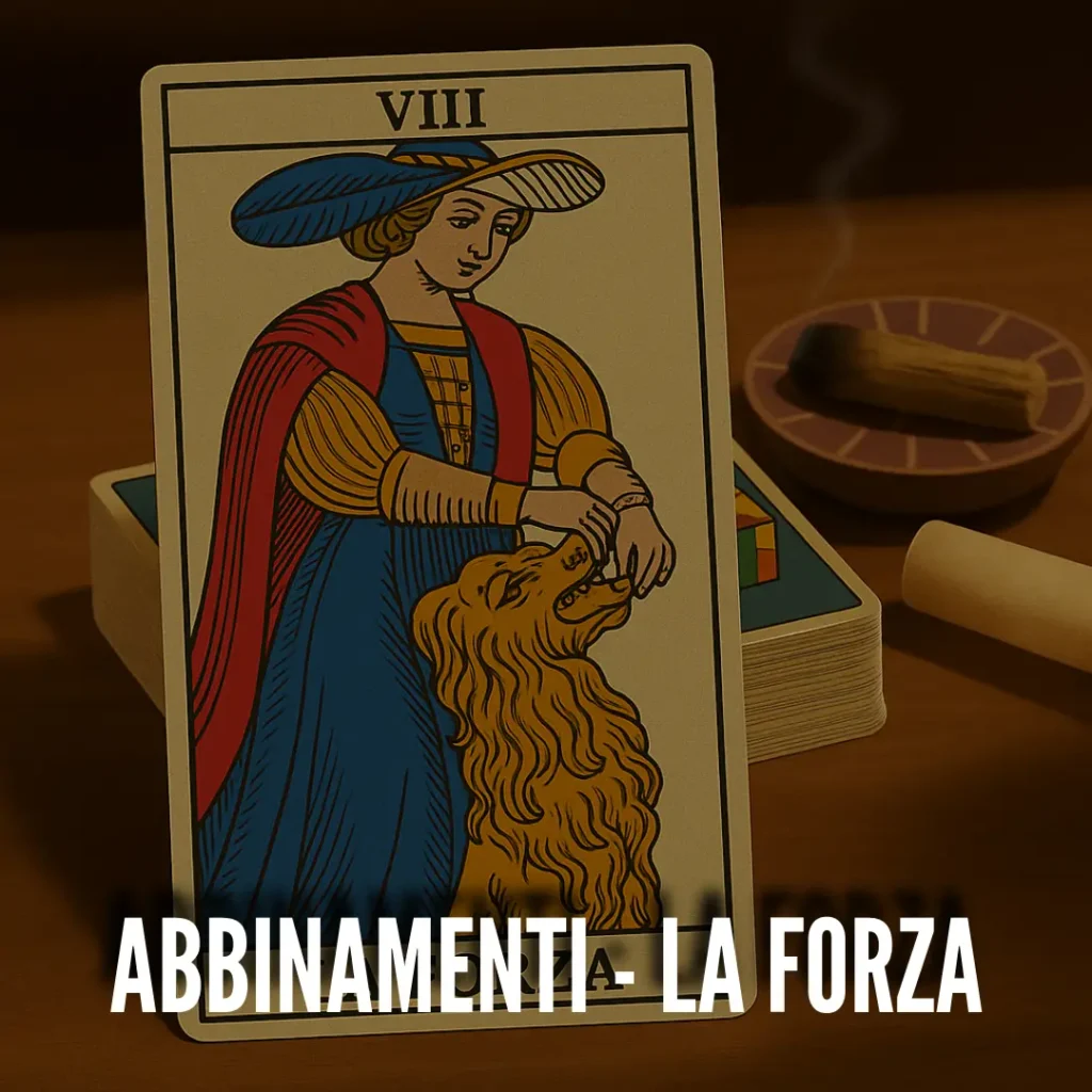 leggere la forza insieme a altri tarocchi