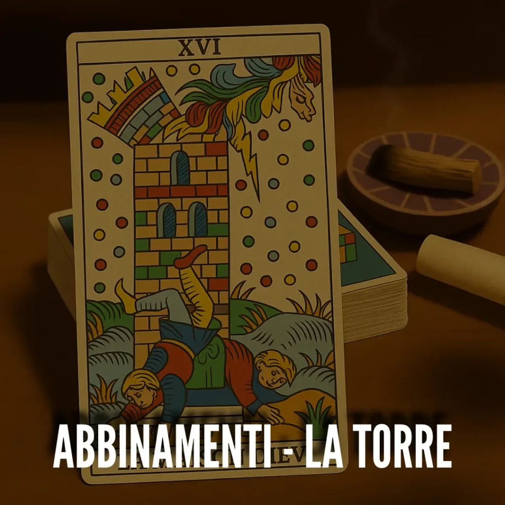 Come leggere la torre abbinata a altre carte