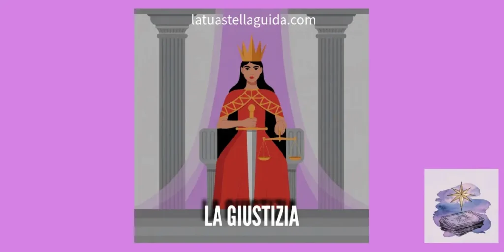 la giustizia tarocchi amore