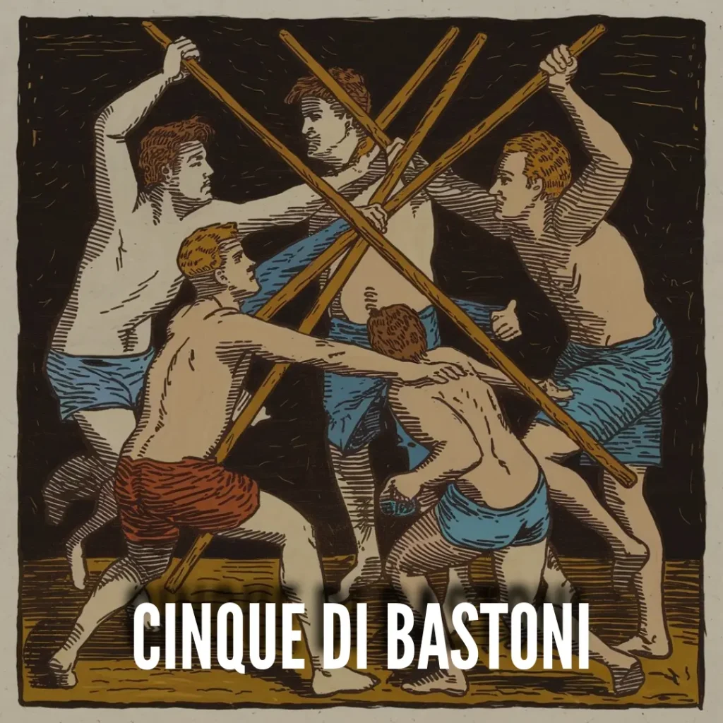 significato 5 di bastoni