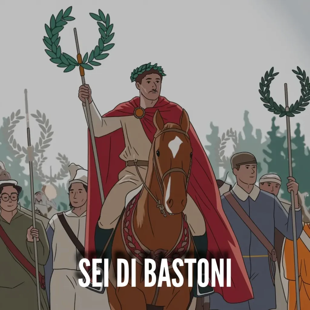 6 bastoni tarocchi