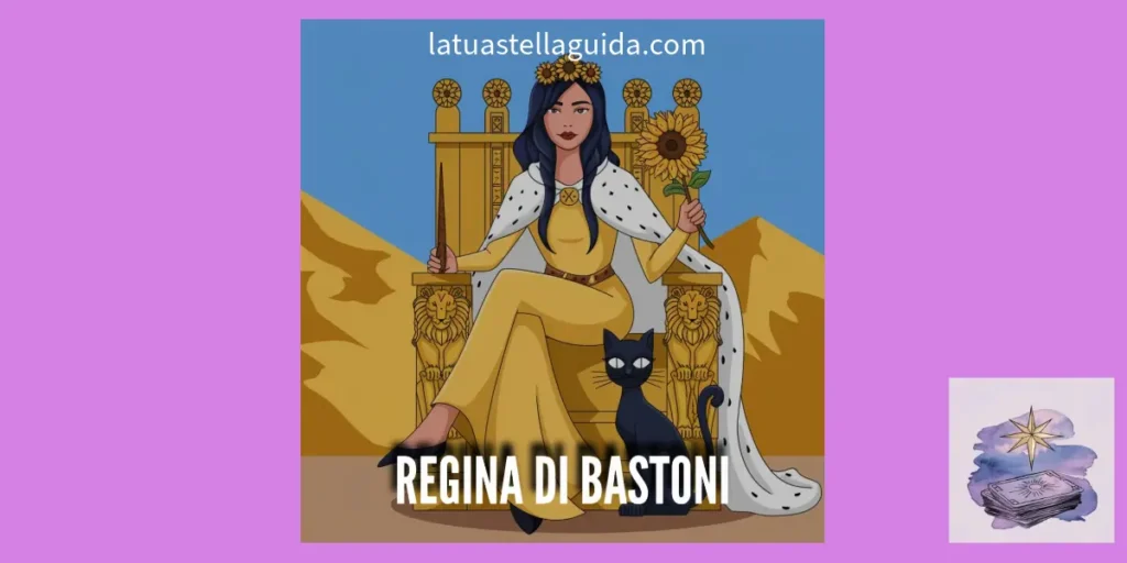 regina di bastoni tarocchi