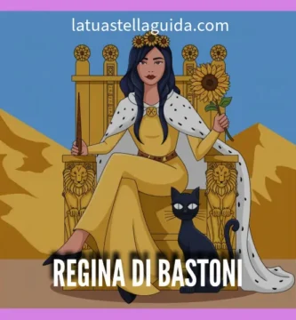 regina di bastoni tarocchi