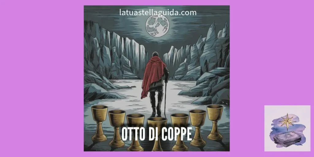 Otto di coppe tarocchi