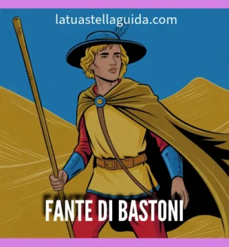paggio di bastoni tarocchi