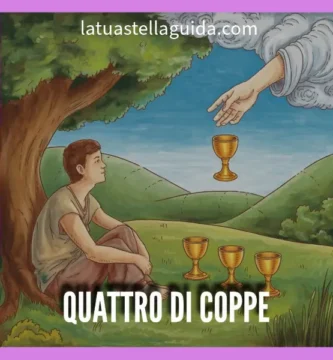4 di coppe tarocchi