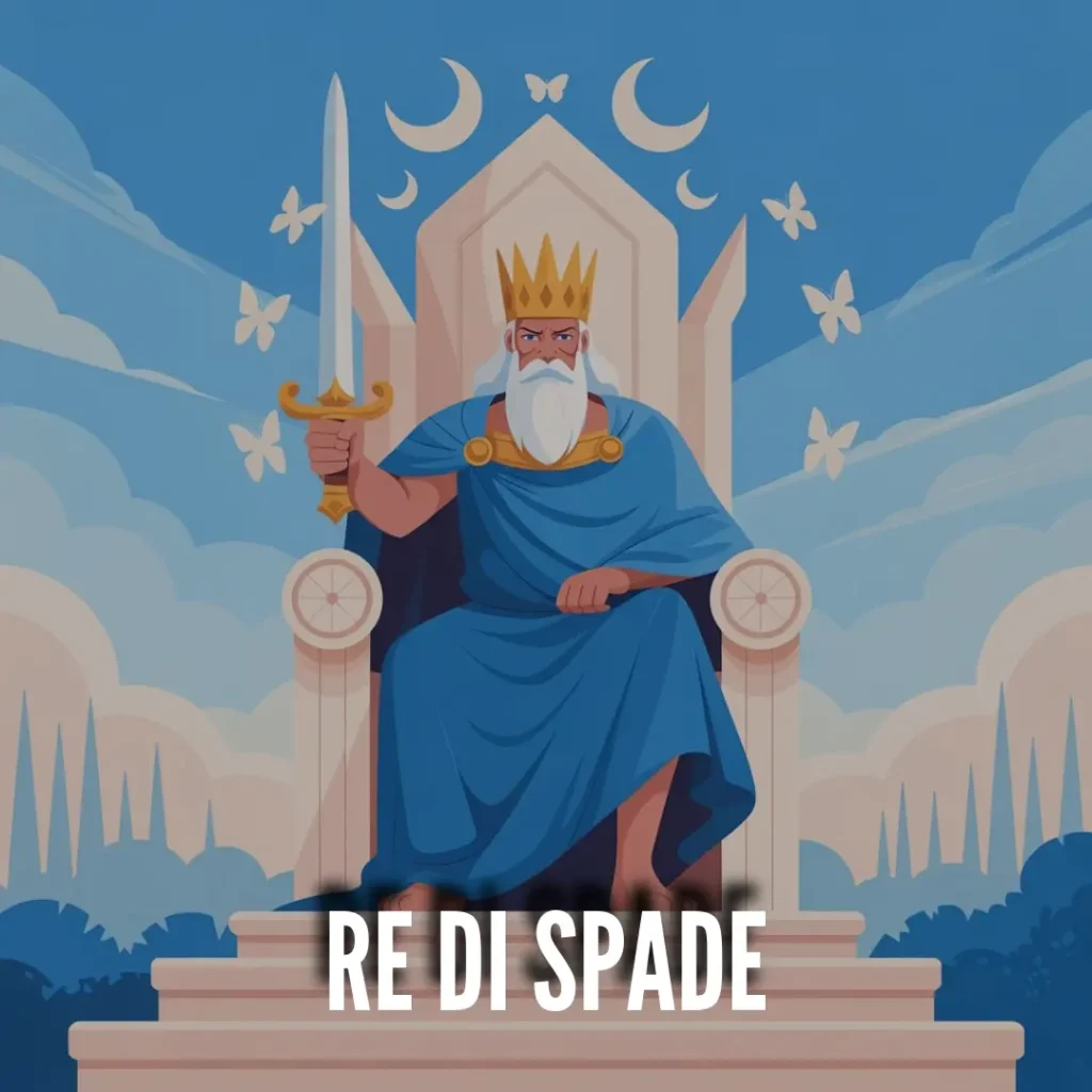 Re di spade in amore tarocchi