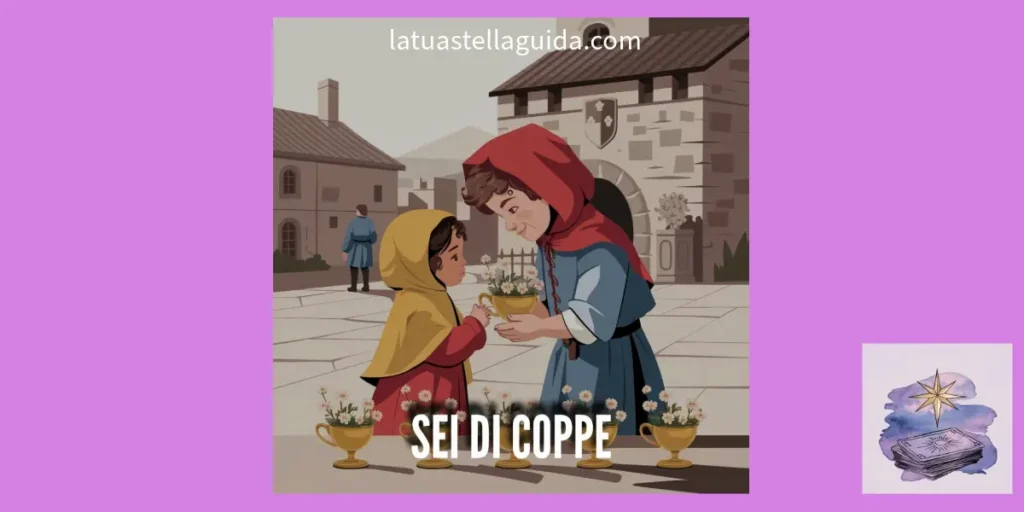 6 di coppe tarocchi