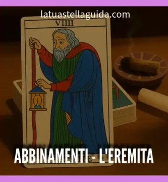 come interpretare l'eremita con altre carte dei tarocchi vicine