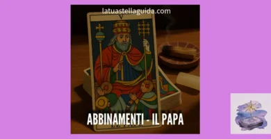 Come leggere il papa vicino a altre carte dei tarocchi