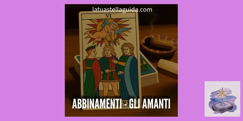 Come combinare gli amanti con le altre carte nella lettura tarocchi