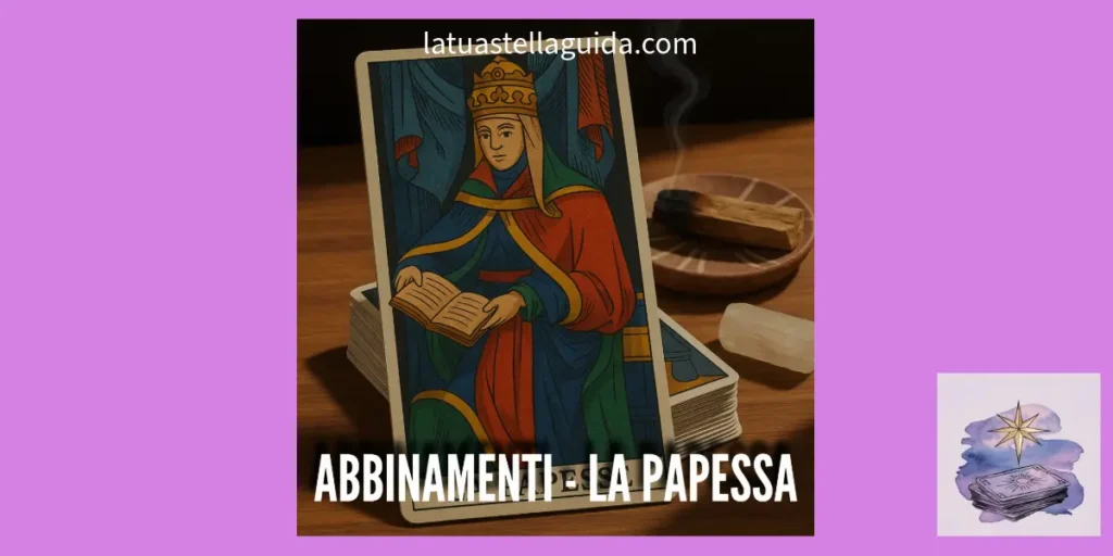 La papessa abbinamenti tarocchi
