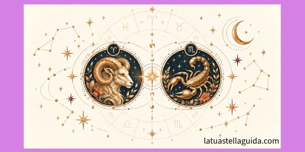 Ariete e Scorpione vanno d'accordo